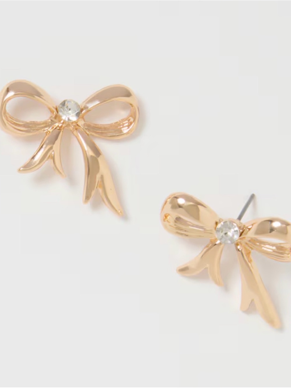 Juliette By Crystal AvenueBow Stud Earrings NWOT